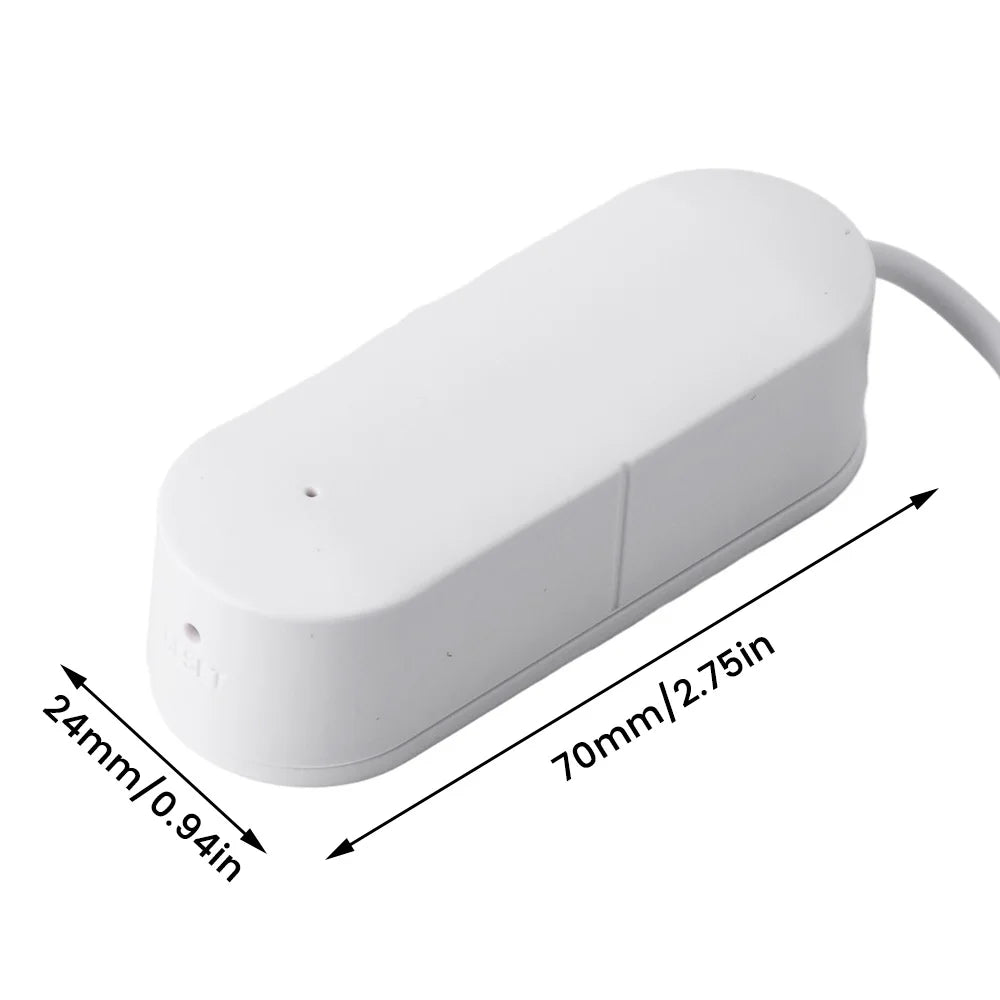 EWelink Zigbee Smart Water Leak Sensor Remote Monitor WiFi Water Overflow Level Detector Water Leak Sensor Security Sound Alarm