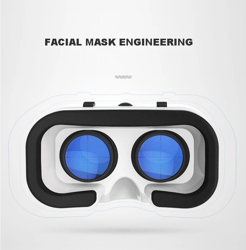 VR Shinecon Casque Headset Virtual Reality Glasses 3D Helmet 3 D For iPhone Android Smart Phone Smartphone Goggles Viar Mobile