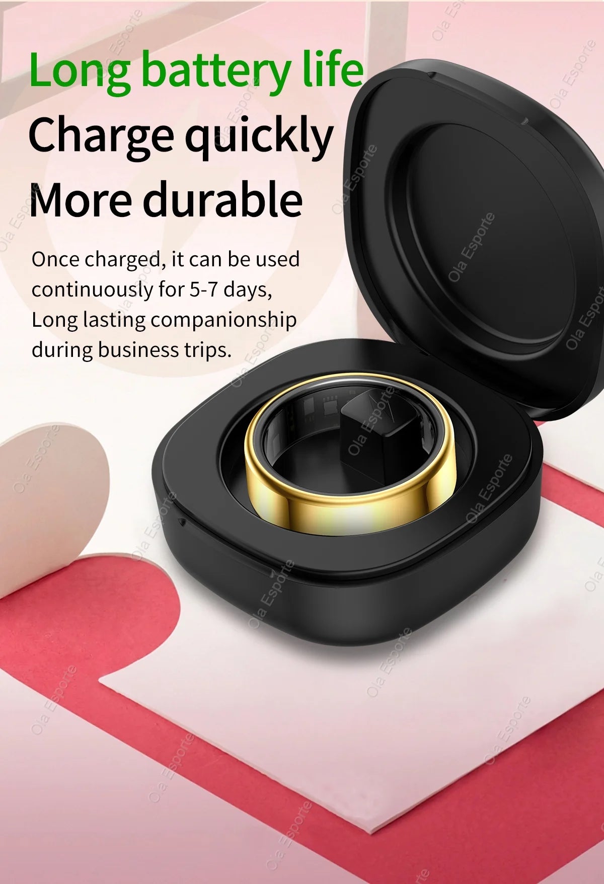 New Smart Ring Waterproof Health Monitor Smartring Take Photo Exercise Record Bluetooth Ring Birthday Gift Men Women