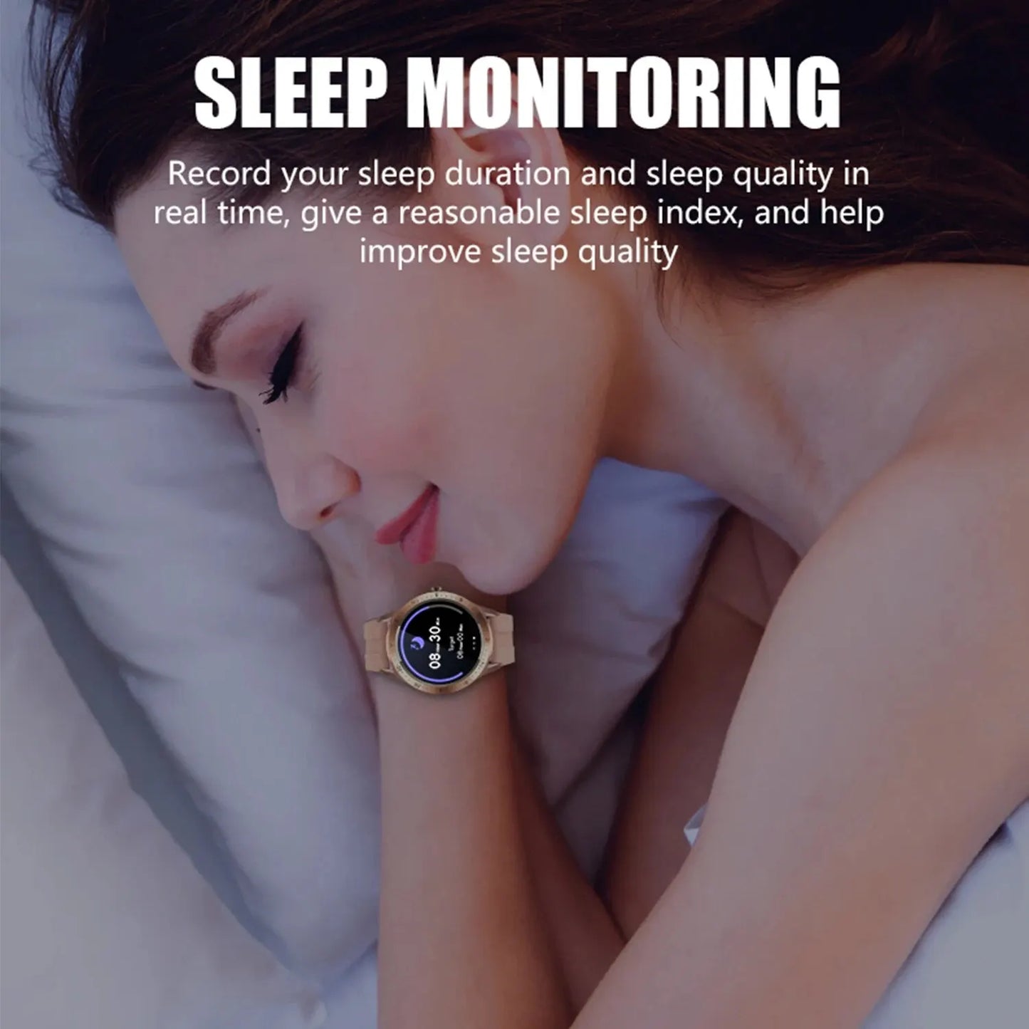 Fitness Tracker Smart Watch 1.28 Inch HD Display Sports Smartwatch Health Monitoring IP67 Waterproof Watches Men Women