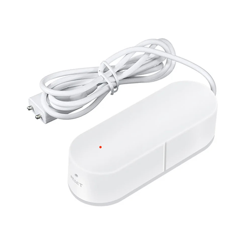 EWelink Zigbee Smart Water Leak Sensor Remote Monitor WiFi Water Overflow Level Detector Water Leak Sensor Security Sound Alarm