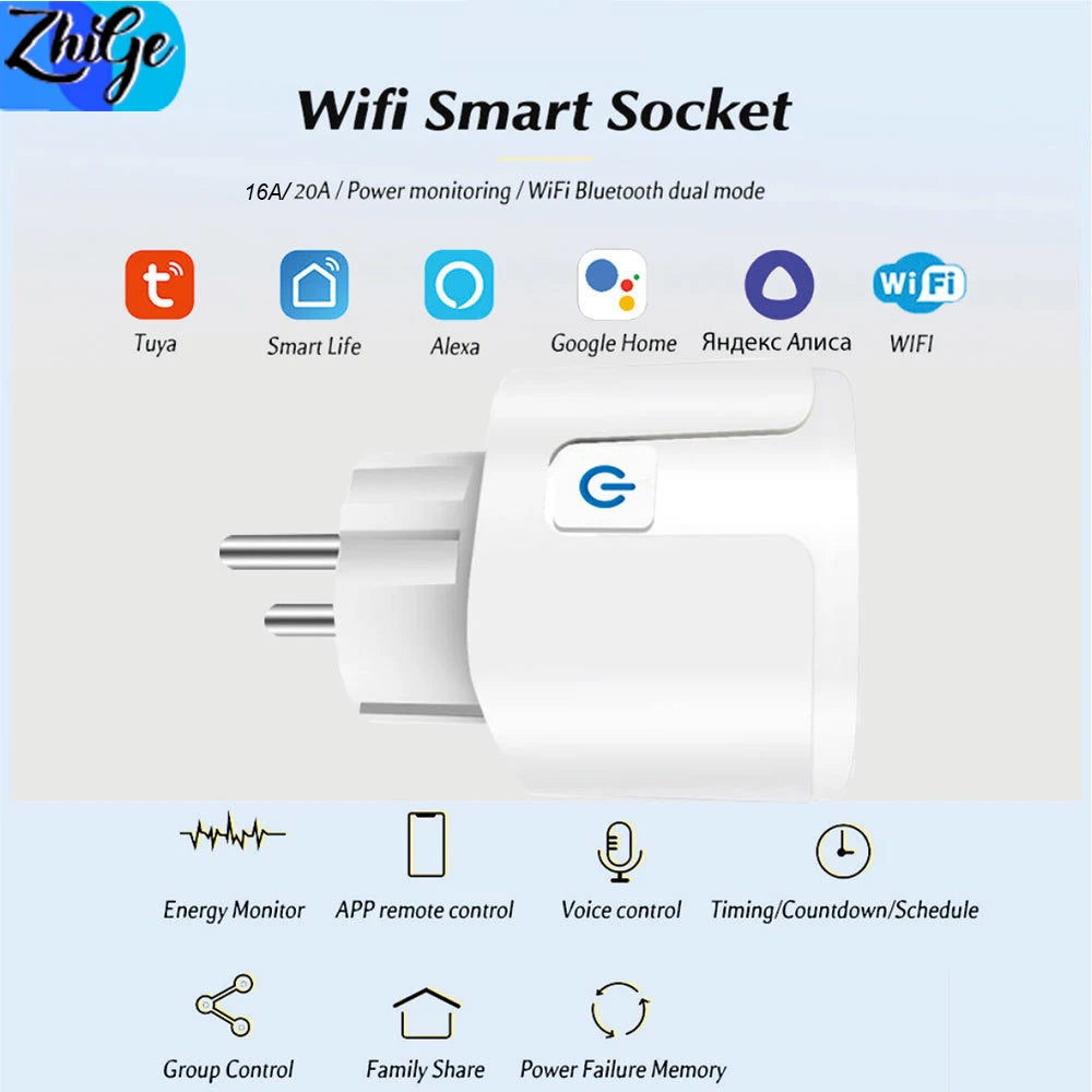 Smart Life 15 in 1 Air Quality Monitor Tuya WiFi PM2.5 Detector CO2 CO TVOC HCHO PM AQI Temperature & Humidity for Home & Office