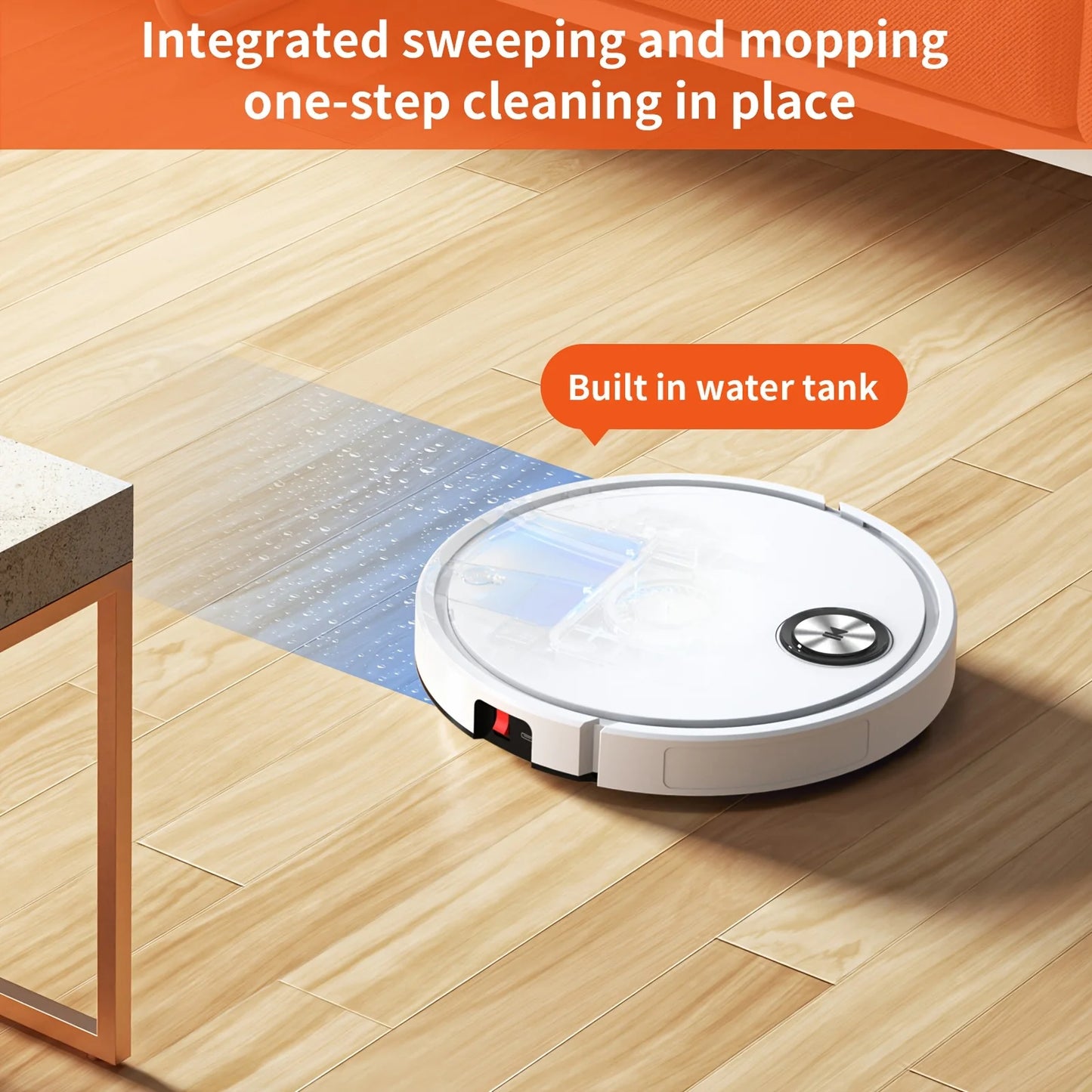 Smart robot vacuum cleaner with APP remote control, suitable for busy families, multi-functional floor cleaning sweeper