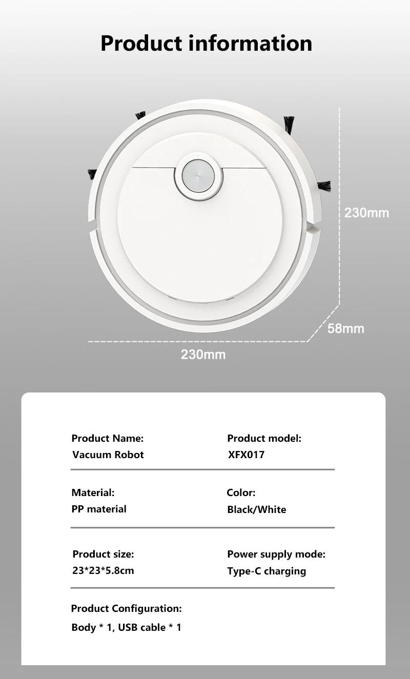 Xiaomi Smart Sweeping Robot 3-in-1 Smart Cleaner Household Rechargeable Fully Automatic Vacuum Cleaner 6000Pa Suction Pet Hair