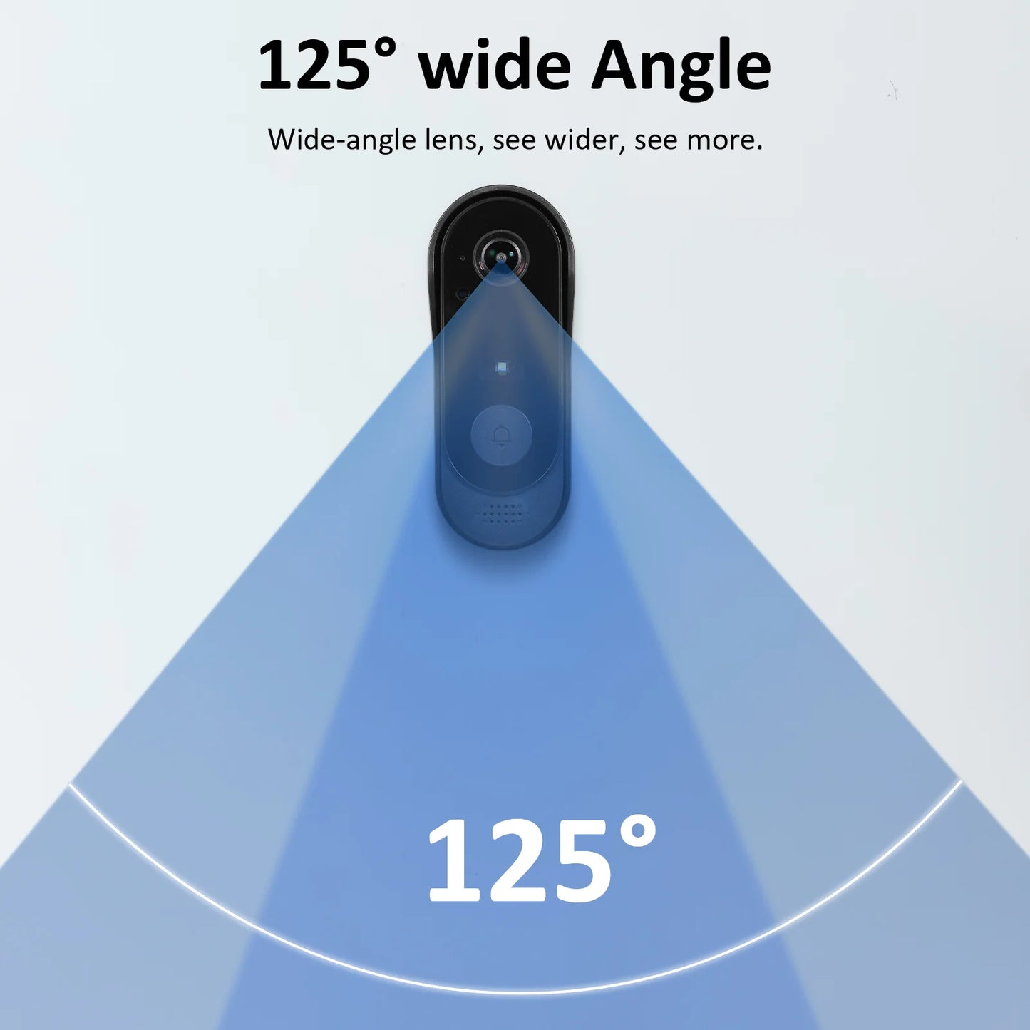 Wireless Doorbell Camera Smart Door Bell Video Doorbells For Doorbell Cameras Wireless Two Way Audio Ip65 Rating Door Bells